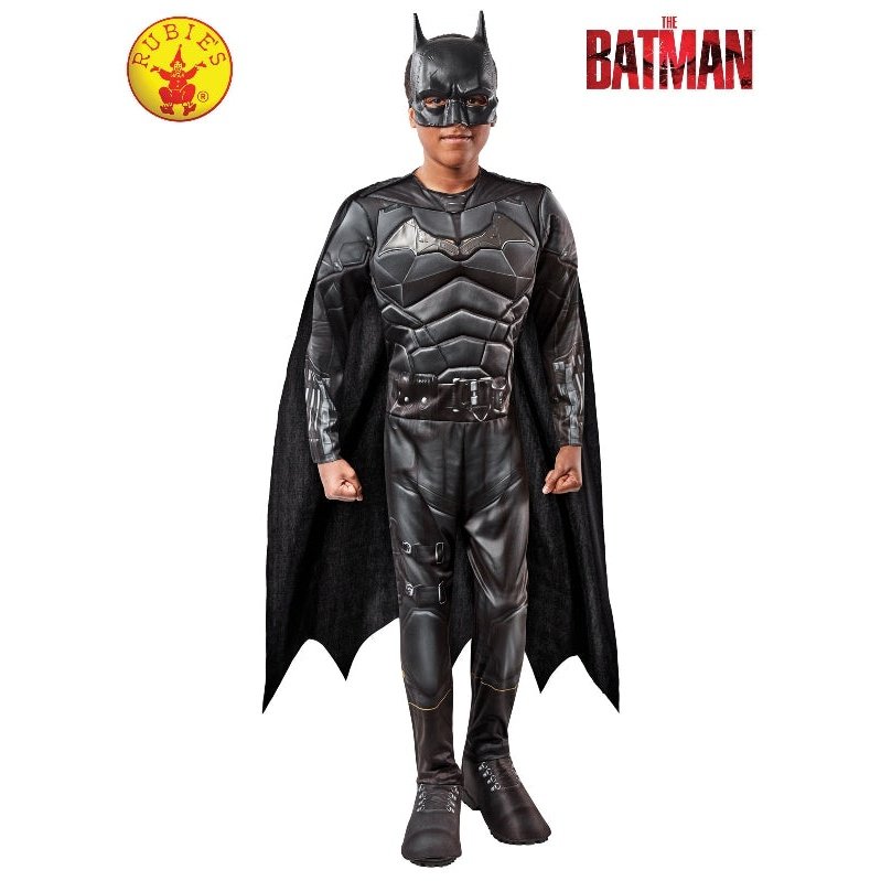 Batman 'The Batman' Deluxe Costume, Child - Jokers Costume Mega Store