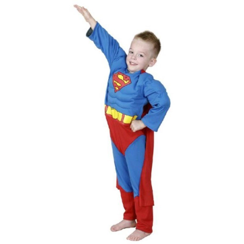Batman To Superman Reversible - Size 4-6 - Jokers Costume Mega Store
