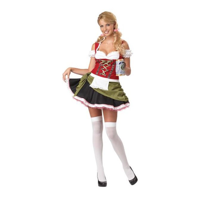Bavarian Bar Maid, Adult, Short - Jokers Costume Mega Store