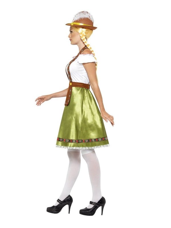 Bavarian Maid Costume - Green - Jokers Costume Mega Store