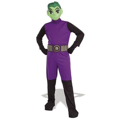 Beast Boy Teen Titan Child Size S - Jokers Costume Mega Store
