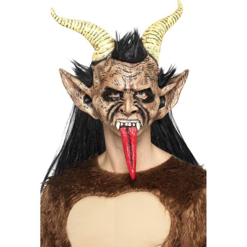 Beast / Krampus Demon Mask - Jokers Costume Mega Store