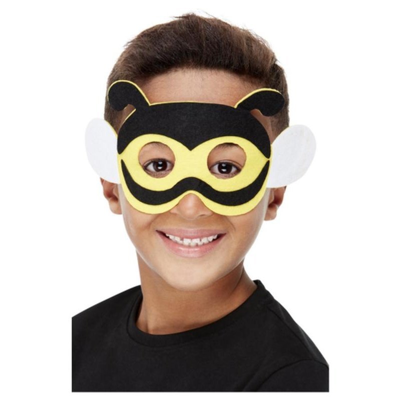 Bee Felt Mask - Jokers Costume Mega Store