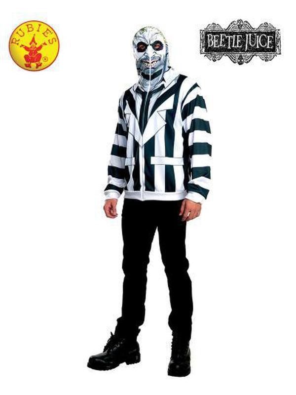 Beetlejuice Hoodie Size Std - Jokers Costume Mega Store