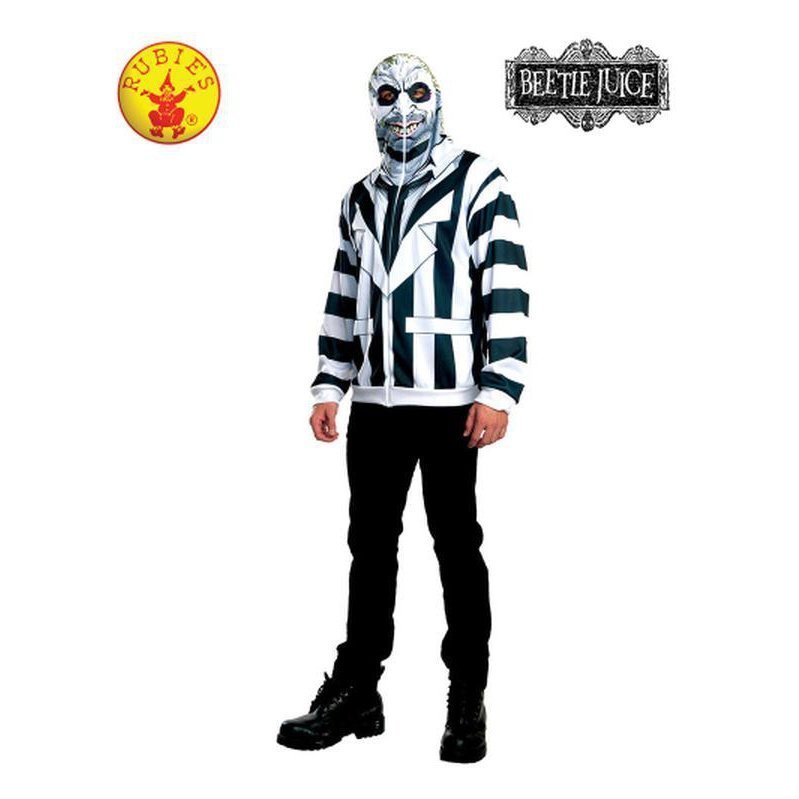 Beetlejuice Hoodie Size Xl - Jokers Costume Mega Store