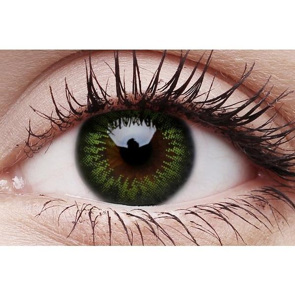 Big Eyes Contacts - Party Green - Jokers Costume Mega Store