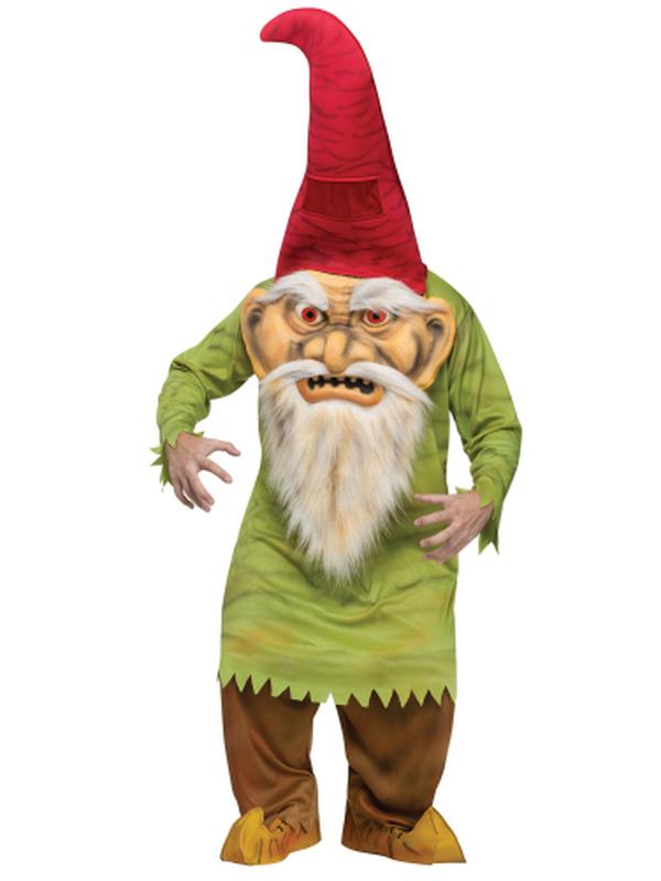 Big Head Evil Gnome Costume - Jokers Costume Mega Store
