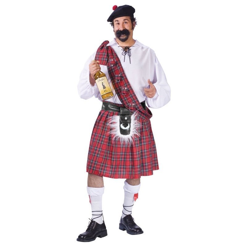 Big Shot Scot Plus Size - Jokers Costume Mega Store