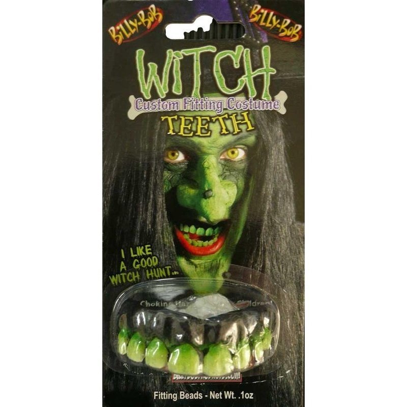 Billy Bob Costume Teeth – Witch - Jokers Costume Mega Store