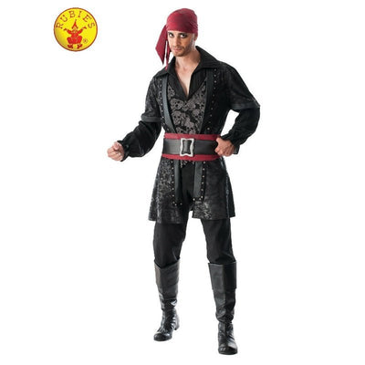Black Beard Costume Size Std - Jokers Costume Mega Store