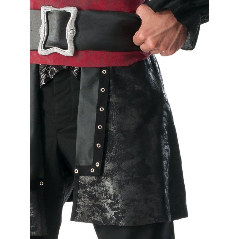 Black Beard Costume Size Std - Jokers Costume Mega Store