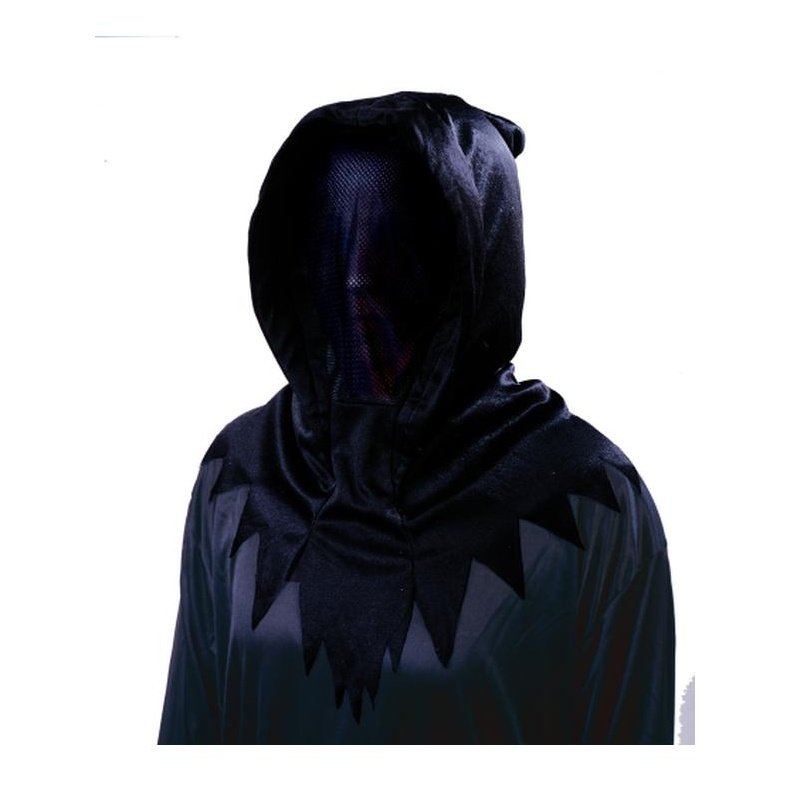 Black Deluxe Invisible Mask - Jokers Costume Mega Store