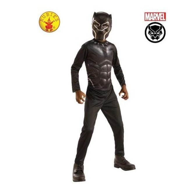 Black Panther Classic Costume, 6 8 Years - Jokers Costume Mega Store