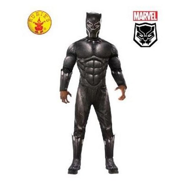 Black Panther Deluxe Costume, Adult - Jokers Costume Mega Store