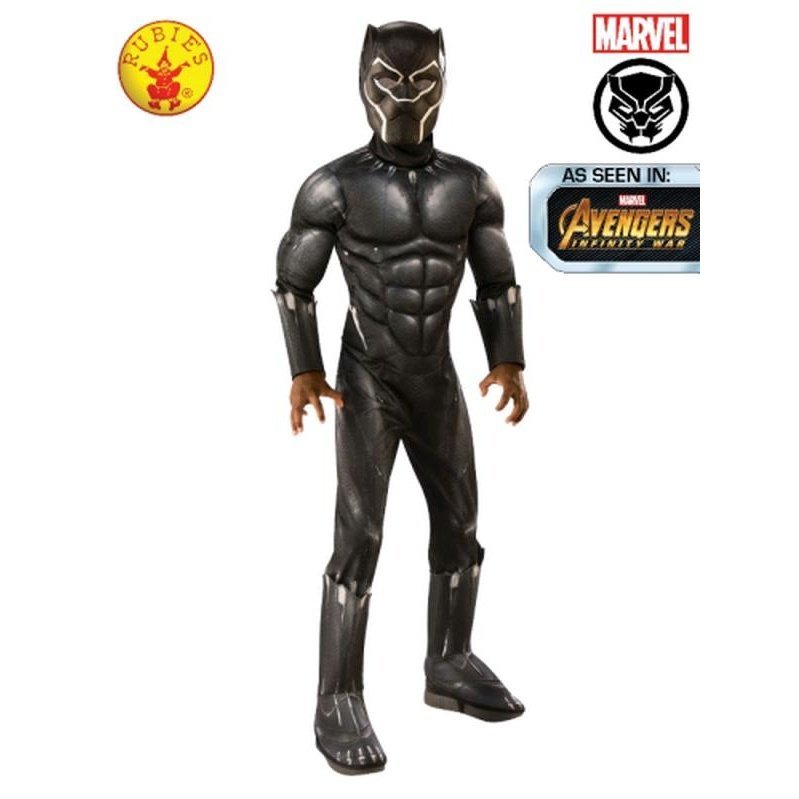 Black Panther Deluxe Costume, Child - Jokers Costume Mega Store
