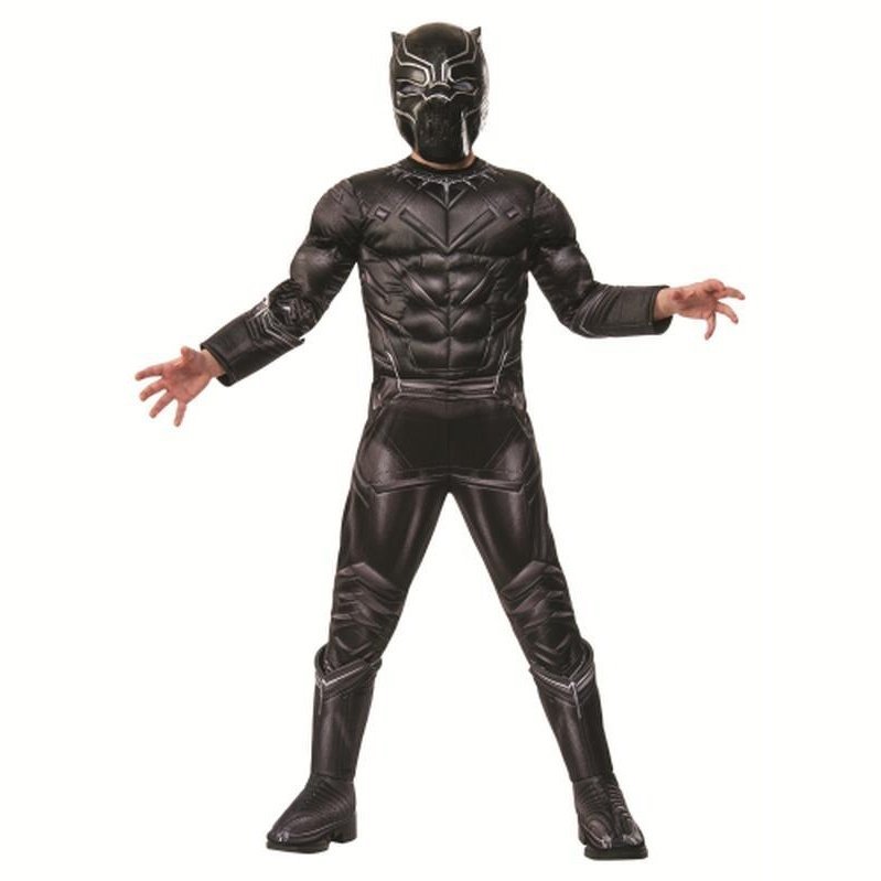 Black Panther Premium Costume Size 3 5 - Jokers Costume Mega Store