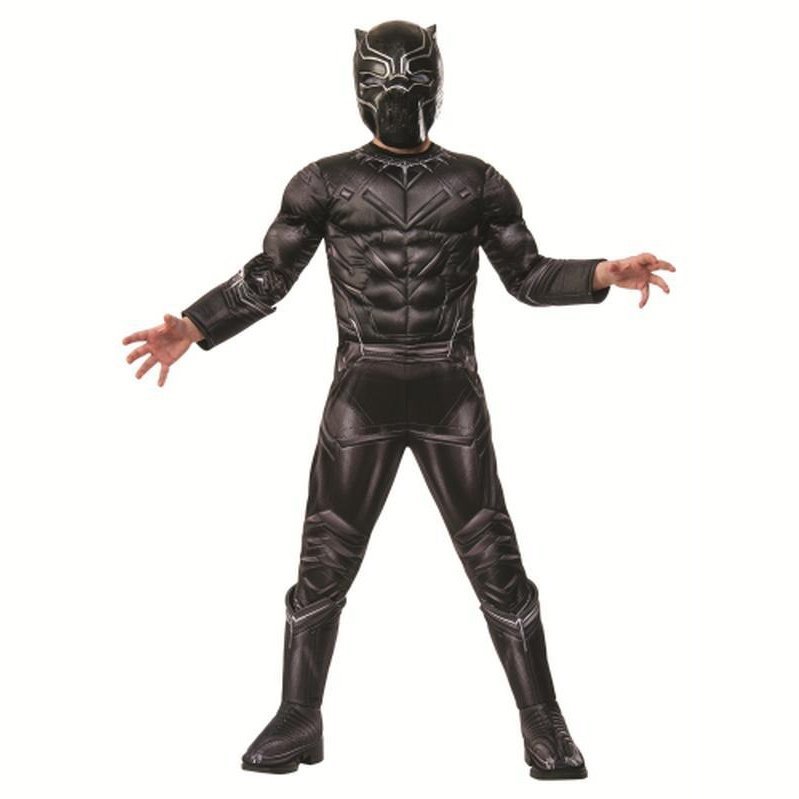 Black Panther Premium Costume Size 6 8 - Jokers Costume Mega Store