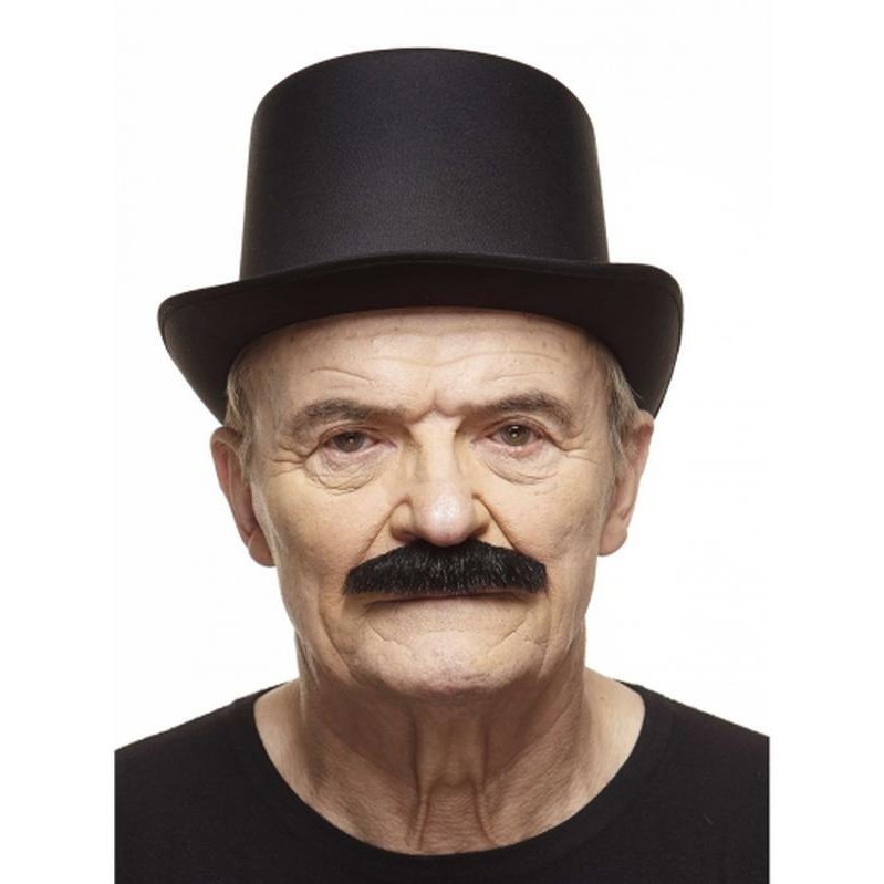 Black Selleck Moustache - Jokers Costume Mega Store