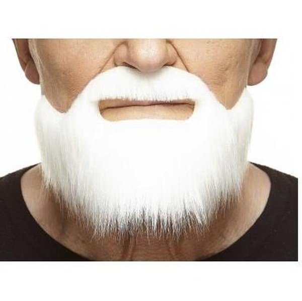 Black Short Beard With Moustache - Jokers Costume Mega Store