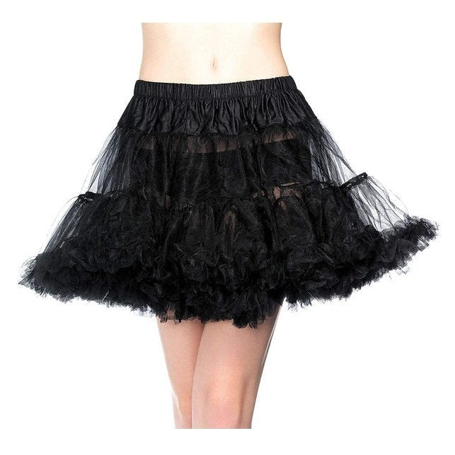 Black Tulle Petticoat Skirt, Adult - Jokers Costume Mega Store