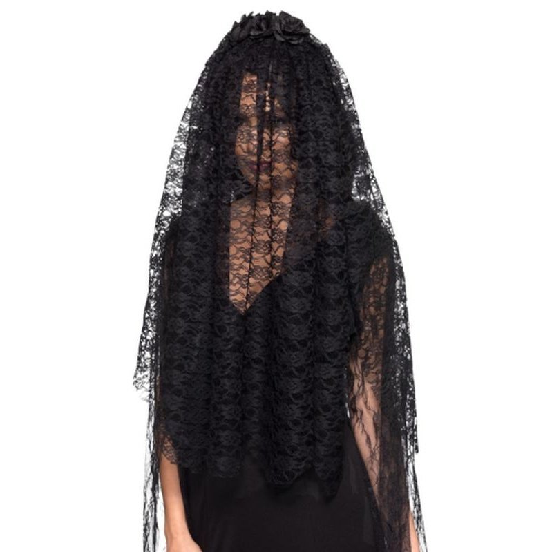 Black Widow Veil - Jokers Costume Mega Store