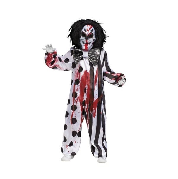 Bleeding Killer Clown Costume Child - Jokers Costume Mega Store
