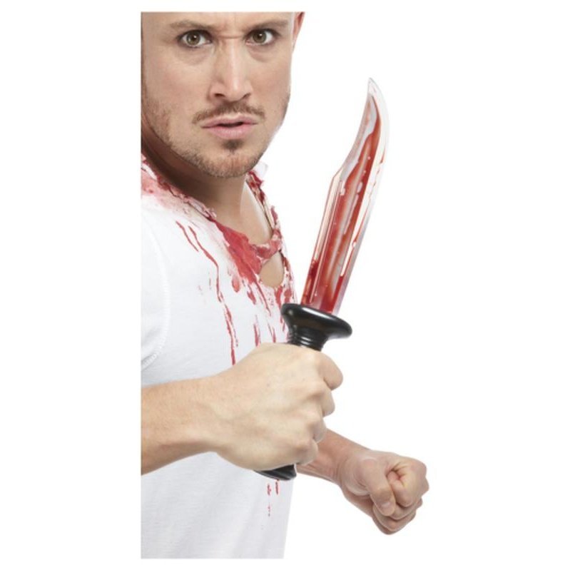 Bleeding Knife, 34cm/13in - Jokers Costume Mega Store