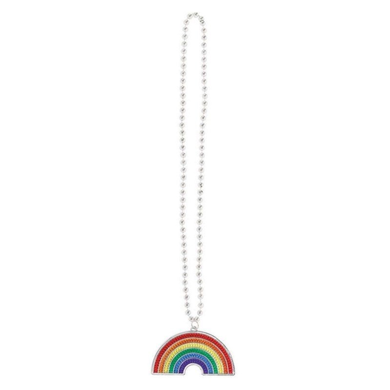 Bling Necklace Rainbow - Jokers Costume Mega Store