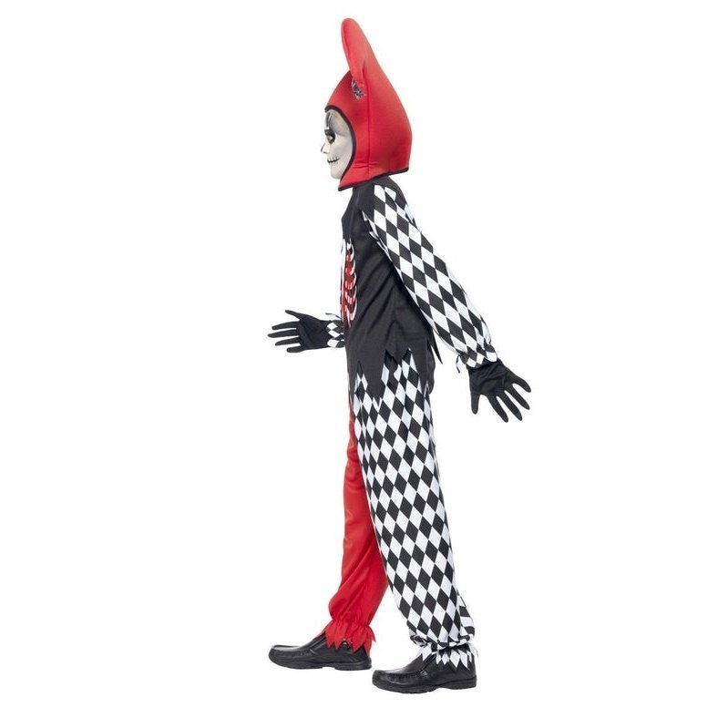 Blood Curdling Jester Costume - Jokers Costume Mega Store