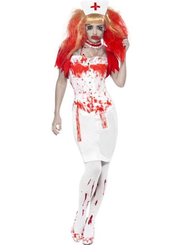Blood Drip Nurse Costume - Jokers Costume Mega Store