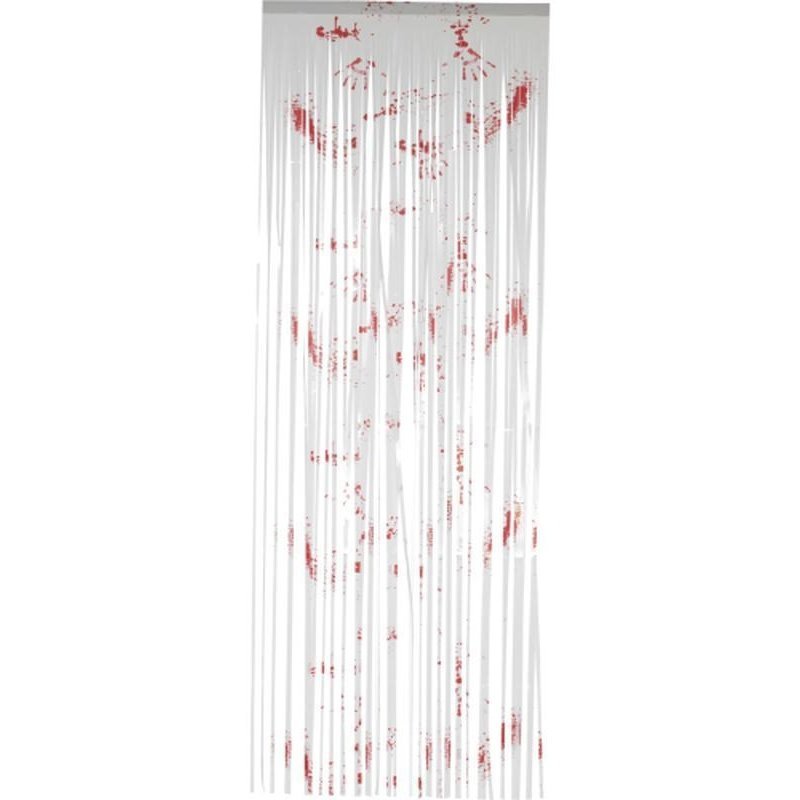 Blood Drip Shimmer Curtain - Jokers Costume Mega Store