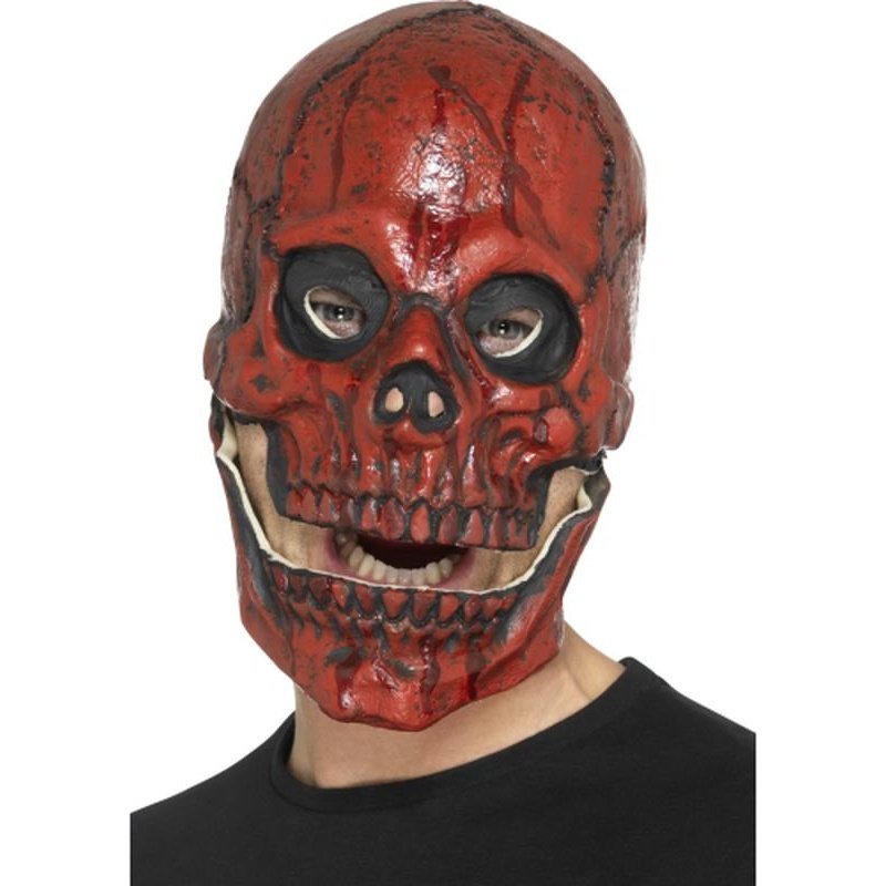 Blood Skull Mask - Jokers Costume Mega Store