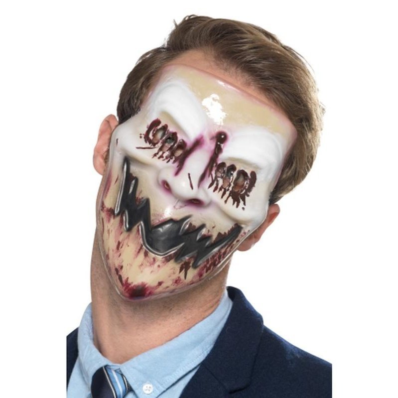 Blood Smile Mask - Jokers Costume Mega Store