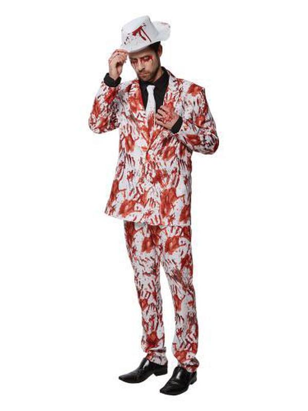 Bloody Hands Suit Size Std - Jokers Costume Mega Store
