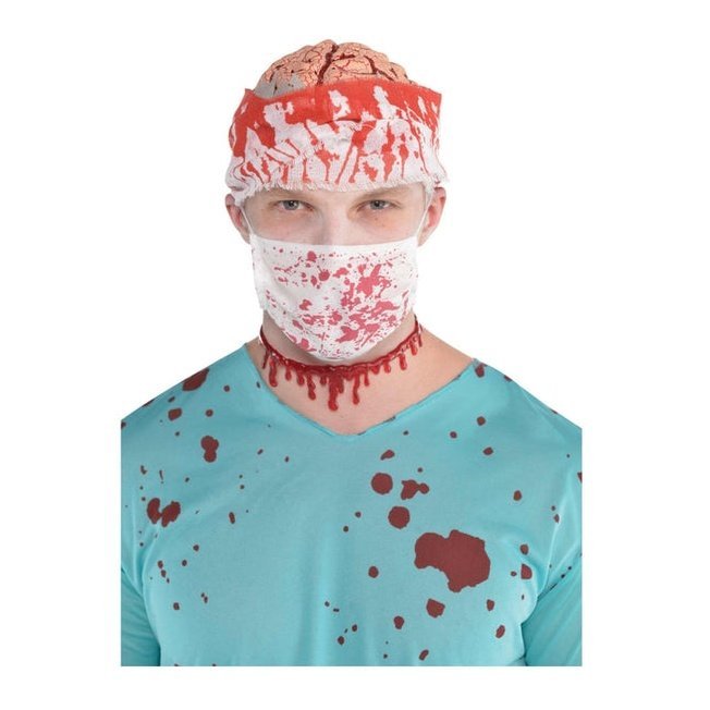 Bloody Surgeon Mask - Jokers Costume Mega Store