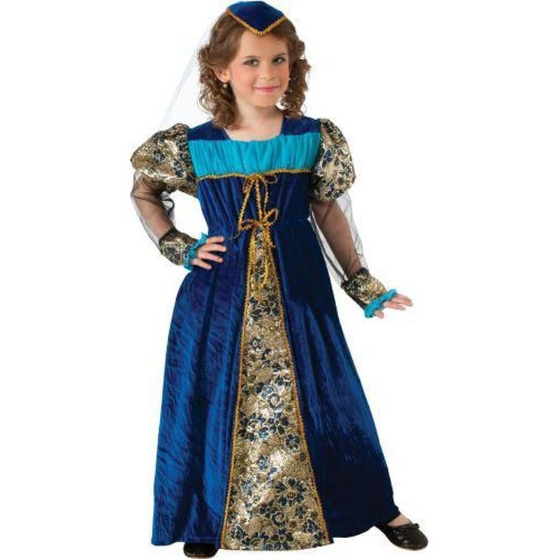 Blue Camelot Princess Size M - Jokers Costume Mega Store