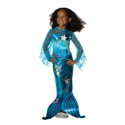 Blue Magical Mermaid Size M - Jokers Costume Mega Store