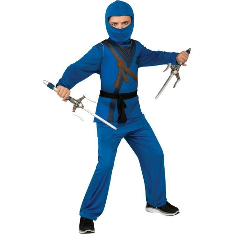 Blue Ninja Size L - Jokers Costume Mega Store