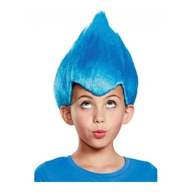 Blue Wacky Child Wig - Jokers Costume Mega Store