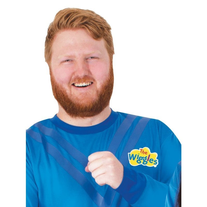 Blue Wiggle Costume Top, Adult - Jokers Costume Mega Store