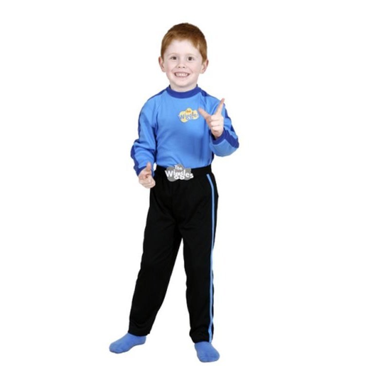 Blue Wiggles Costume Size 2 4 - Jokers Costume Mega Store