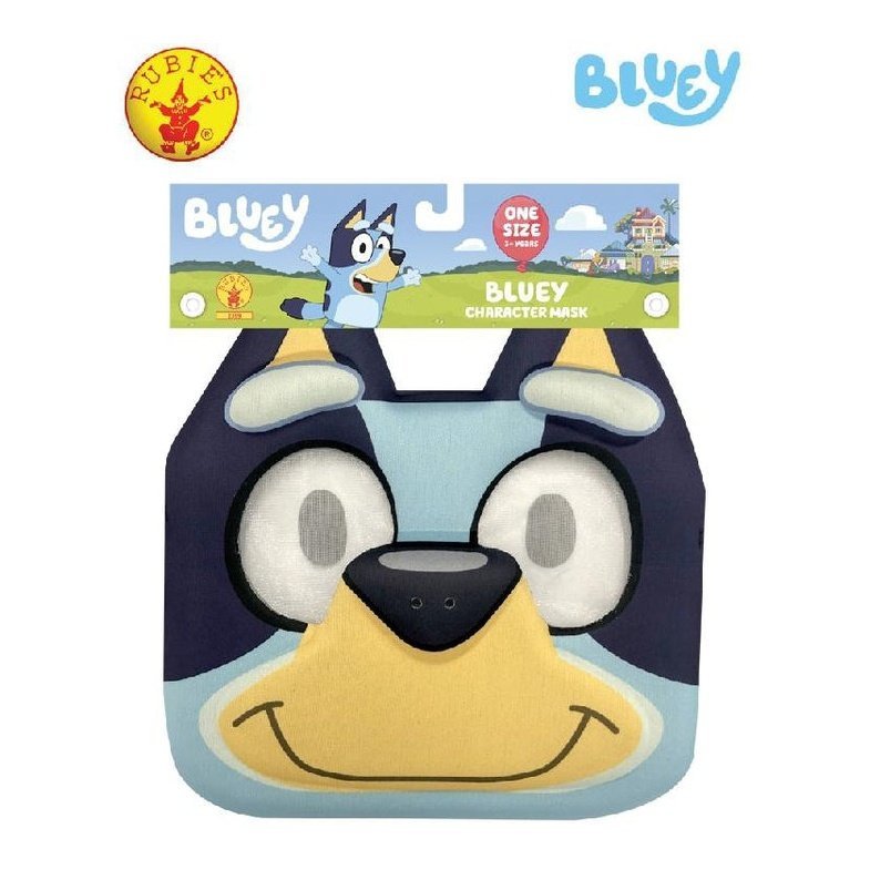 Bluey Eva Face Mask - Jokers Costume Mega Store