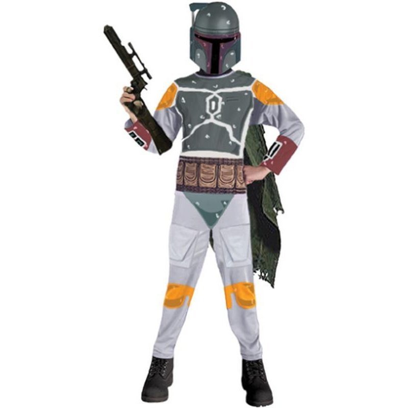 Boba Fett Star Wars Child Size L - Jokers Costume Mega Store