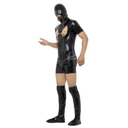 Bondage Gimp Costume with Bodysuit - Jokers Costume Mega Store