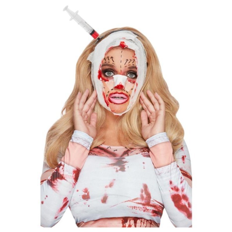 Botched Job Syringe Through Head Headband - Jokers Costume Mega Store