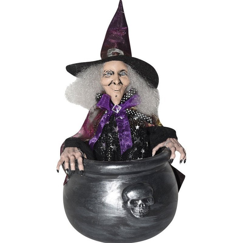 Bouncing Witch In Cauldron - Jokers Costume Mega Store
