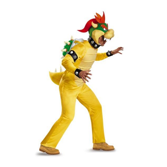 Bowser Deluxe Adult Costume - Jokers Costume Mega Store