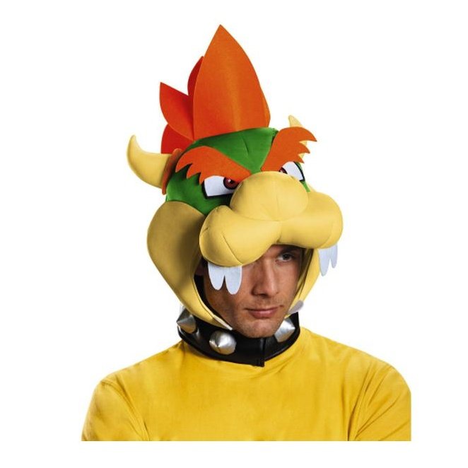 Bowser Headpiece Adult - Jokers Costume Mega Store