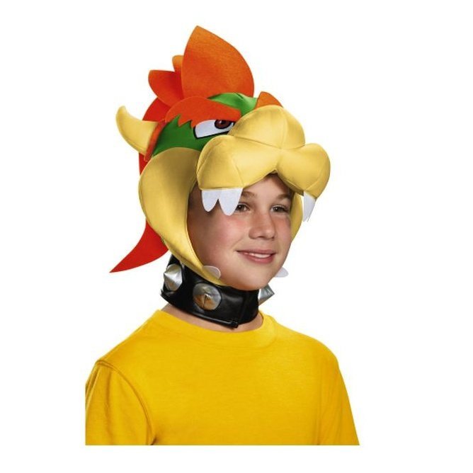 Bowser Headpiece Child - Jokers Costume Mega Store