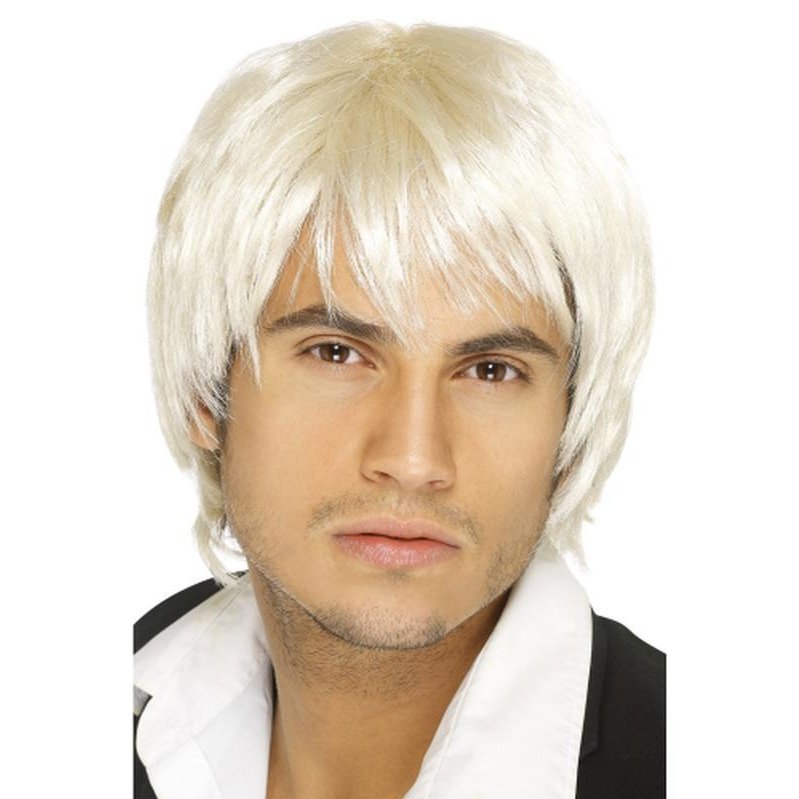 Boy Band Wig - Blonde - Jokers Costume Mega Store